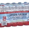 Crystal Geyser Spring Water, 0.5 Liters, Pack Of 24