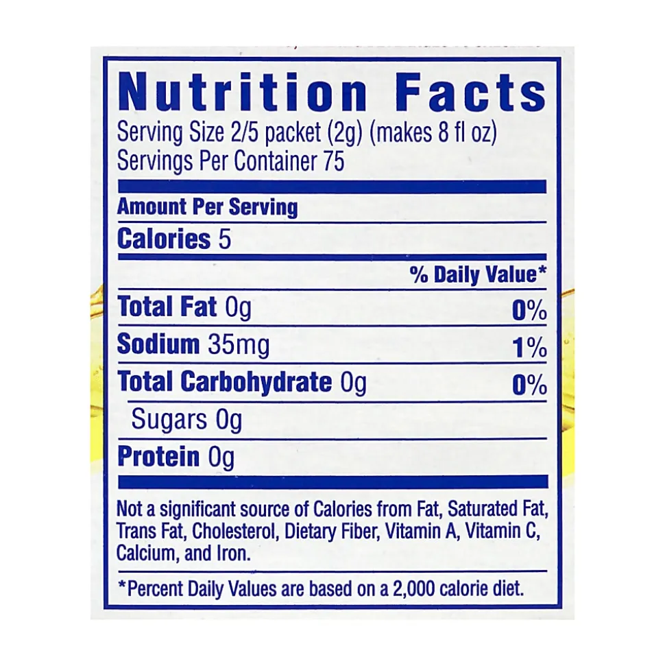 Crystal Light On-The-Go Sugar-Free Drink Mix, Lemonade, 0.17 Fl Oz, 30 Packets Per Box, Pack Of 2 Boxes