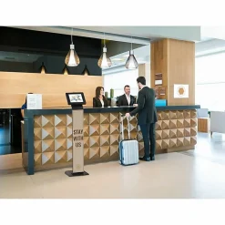 CTA Digital Premium Locking Floor Stand Kiosk For iPad 10.2