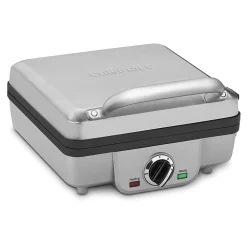 Cuisinart Belgian Waffle Maker With Pancake Plates, Silver, Total Qty 1