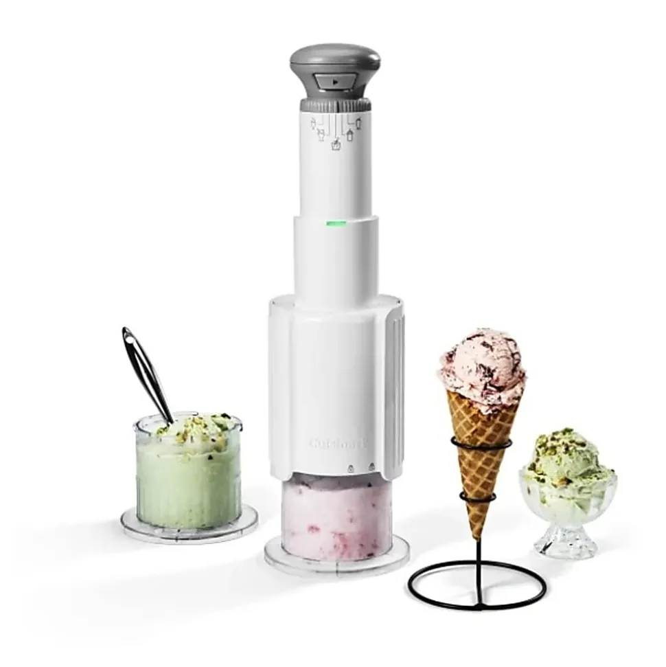 Cuisinart FastFreeze Ice Cream Maker, 1 Quart, White, Total Qty 1