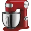 Cuisinart™ Precision Master Stand Mixer, 14-3/16” x 7-7/8” x 14-3/4”, Ruby Red