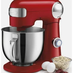 Cuisinart™ Precision Master Stand Mixer, 14-3/16” x 7-7/8” x 14-3/4”, Ruby Red