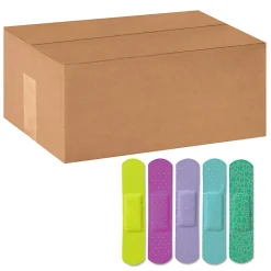 CURAD® Neon Adhesive Bandages, Assorted Colors, Case Of 1,200