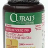 CURAD® Sterile Iodoform Packing Strips, 1/4" x 5 Yd., White, Case Of 12
