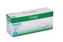 CURAD® Sterile Non-Adherent Pads, 3" x 8", White, 50 Per Box, Case Of 12 Boxes