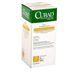 CURAD® Sterile Xeroform Gauze, 9" x 5", White, Pack Of 200