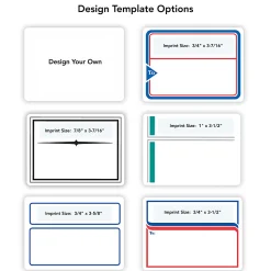 Custom 1-Color Designer Mailing Labels, 3-1/3