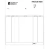 Custom Laser Purchase Order For Simply Accounting®, 8 1/2" x 11", 1 Part, Box Of 250