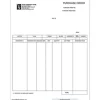 Custom Laser Purchase Order For Dynamics®/Solomon®, 8 1/2" x 11", 1 Part, Box Of 250