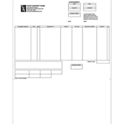 Custom Laser Statement For Dynamics®/Great Plains®/Microsoft®, 8 1/2" x 11", 1 Part, Box Of 250