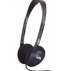 Cyber Acoustics ACM On-Ear Headphones, Black