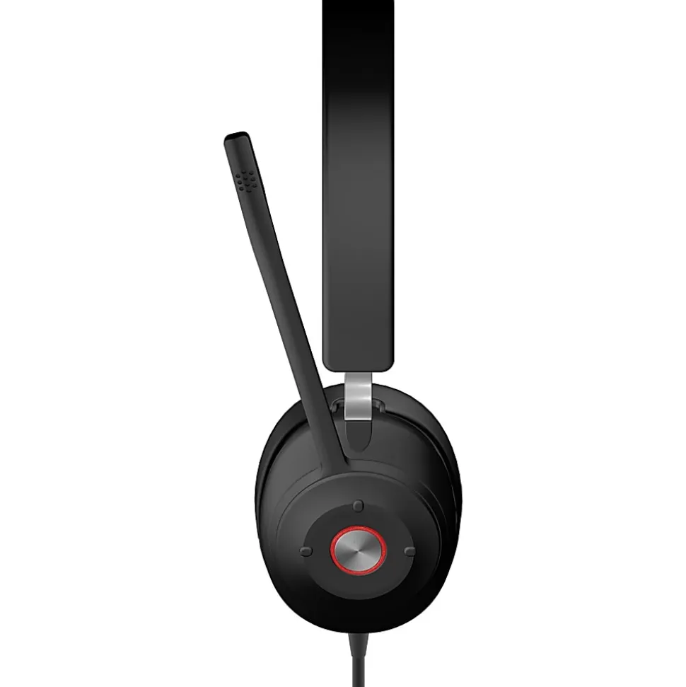 Cyber Acoustics Essential USB Computer Headset - Stereo - USB Type A - Wired - 20 Hz to 20 kHz - Ove - HS2000