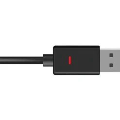 Cyber Acoustics Essential USB Computer Headset - Stereo - USB Type A - Wired - 20 Hz to 20 kHz - Ove - HS2000