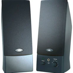 Cyber Acoustics 2.0 USB Speaker System, Black, CA-2016WB