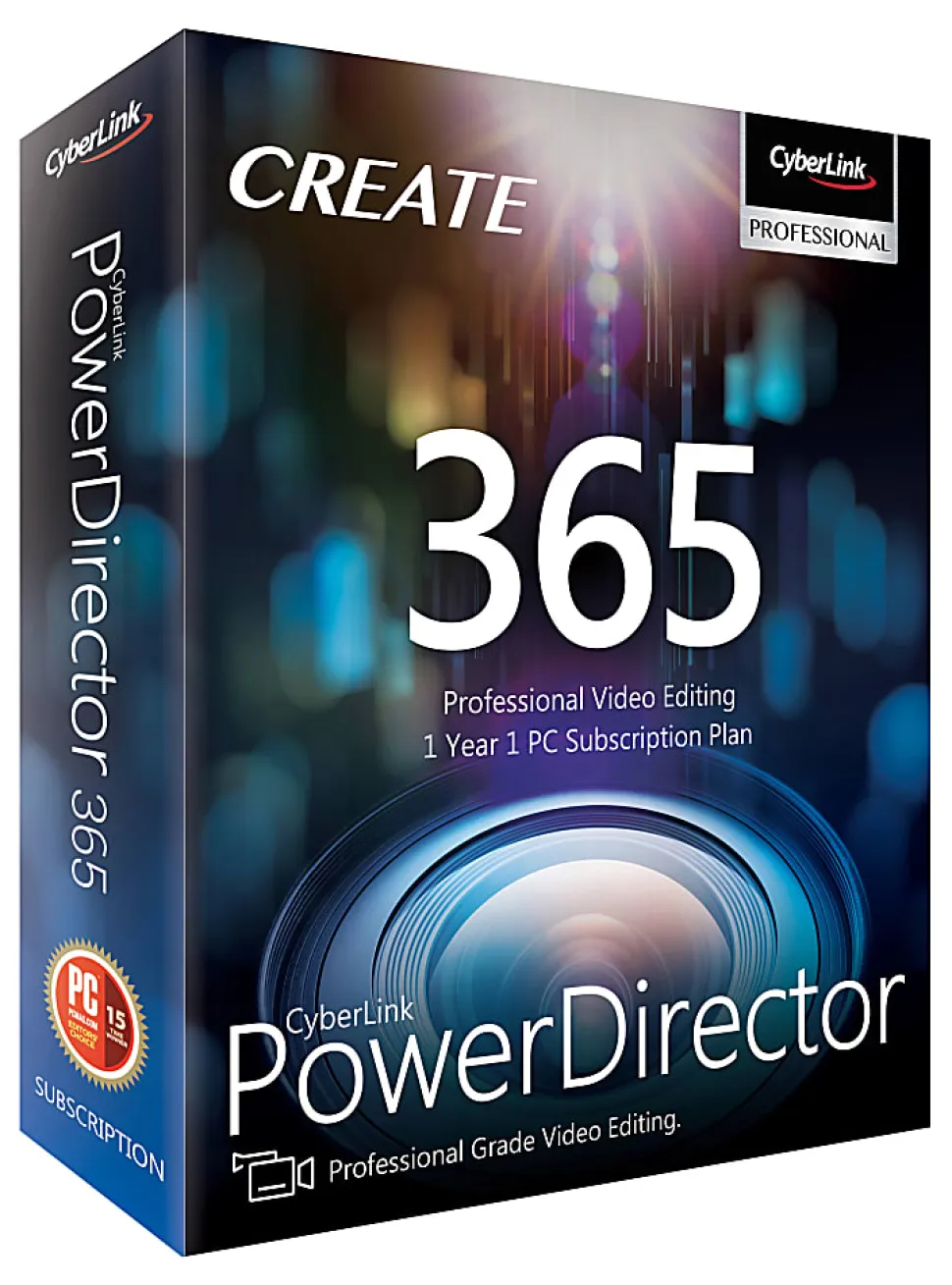 Cyberlink Power Director 365, For 1 Device, 1-Year Subscription