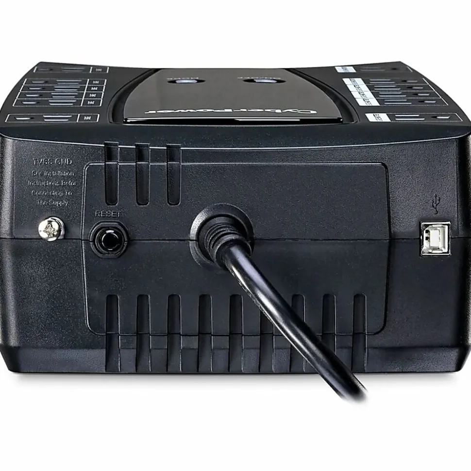 CyberPower AVRG750U AVR UPS Systems - 750VA/450W, 120 VAC, NEMA 5-15P, Compact, 12 Outlets, PowerPanel® Personal, $150000 CEG, 3YR Warranty