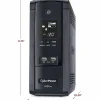 CyberPower BRG1000AVRLCD Intelligent LCD UPS Systems - 1000VA/600W, 120 VAC, NEMA 5-15P, Mini-Tower, 10 Outlets, PowerPanel® Personal - BRG1000AVRLCD