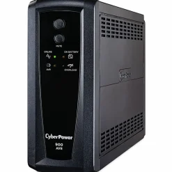 CyberPower CP900AVR AVR UPS Systems - 900VA/560W, 120 VAC, NEMA 5-15P, Mini-Tower, 10 Outlets, PowerPanel® Personal, $300000 CEG, 3YR Warranty