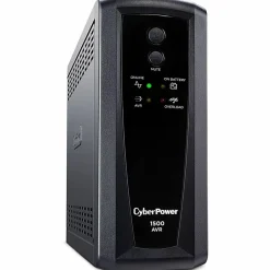 CyberPower CP1500AVRT AVR UPS Systems - 1500VA/900W, 120 VAC, NEMA 5-15P, Mini-Tower, 10 Outlets, PowerPanel® Personal, $500000 CEG, 3YR Warranty