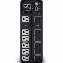 CyberPower CP1500PFCLCDTAA UPS System - 1500VA/1000W, 120 VAC, NEMA 5-15P, Mini-Tower, Sine Wave, 12 Outlets, LCD, $500000 CEG- CP1500PFCLCDTAA