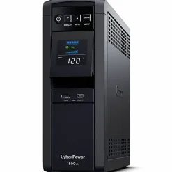 CyberPower CP1500PFCLCDTAA UPS System - 1500VA/1000W, 120 VAC, NEMA 5-15P, Mini-Tower, Sine Wave, 12 Outlets, LCD, $500000 CEG- CP1500PFCLCDTAA