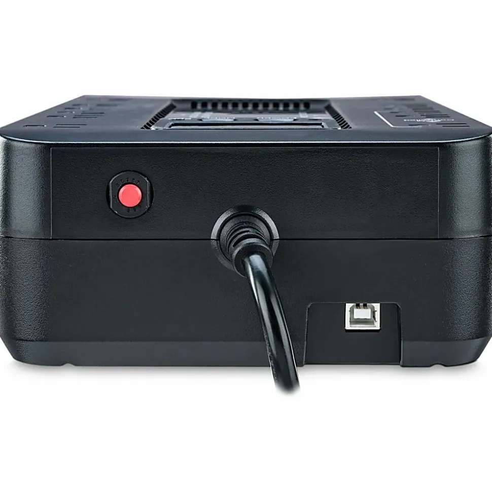 CyberPower EC750G Ecologic UPS Systems - 750VA/450W, 120 VAC, NEMA 5-15P, Compact, 12 Outlets, PowerPanel® Personal, $100000 CEG, 3YR Warranty