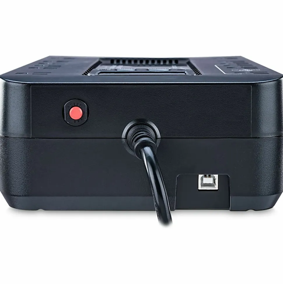 CyberPower EC850LCD Ecologic UPS Systems - 850VA/510W, 120 VAC, NEMA 5-15P, Compact, 12 Outlets, LCD, PowerPanel® Personal, $100000 CEG, 3YR Warranty