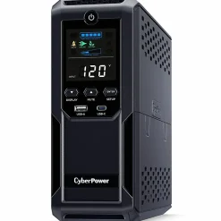 CyberPower Intelligent LCD CP1500AVRLCD3 1500VA Mini-tower UPS - Mini-tower - AVR - 8 Hour Recharge - CP1500AVRLCD3