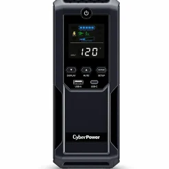 CyberPower Intelligent LCD CP1500AVRLCD3 1500VA Mini-tower UPS - Mini-tower - AVR - 8 Hour Recharge - CP1500AVRLCD3