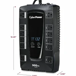 CyberPower Intelligent LCD Series AVRG900LCD 900VA 480W UPS