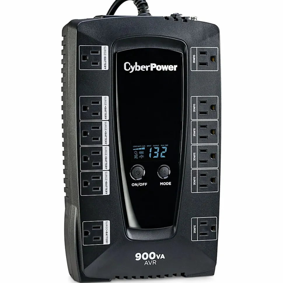 CyberPower Intelligent LCD Series AVRG900LCD 900VA 480W UPS