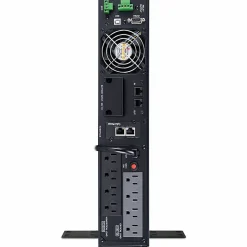 CyberPower OL1000RTXL2UN Smart App Online UPS Systems - 1000VA/900W, 100 - 125 VAC, NEMA 5-15P, 2U, Rack/Tower, 8 Outlets, LCD- OL1000RTXL2UN
