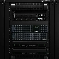 CyberPower OL3000RTXL2U Smart App Online UPS Systems - 3000VA/2700W, 100 - 125 VAC, NEMA L5-30P, 2U, Rack/Tower, 7 Outlets, LCD- OL3000RTXL2U