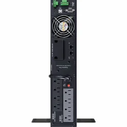 CyberPower OL1000RTXL2U Smart App Online UPS Systems - 1000VA/900W, 100 - 125 VAC, NEMA 5-15P, 2U, Rack/Tower, Sine Wave, 8 Outlets, LCD- OL1000RTXL2U
