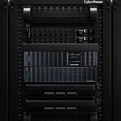 CyberPower OL1000RTXL2U Smart App Online UPS Systems - 1000VA/900W, 100 - 125 VAC, NEMA 5-15P, 2U, Rack/Tower, Sine Wave, 8 Outlets, LCD- OL1000RTXL2U