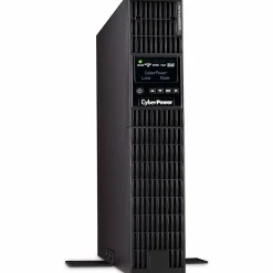 CyberPower OL1000RTXL2U Smart App Online UPS Systems - 1000VA/900W, 100 - 125 VAC, NEMA 5-15P, 2U, Rack/Tower, Sine Wave, 8 Outlets, LCD- OL1000RTXL2U