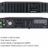 CyberPower OL1500RTXL2U Smart App Online UPS Systems - 1500VA/1350W, 100 - 125 VAC, NEMA 5-15P, 2U, Rack/Tower, 8 Outlets, LCD- OL1500RTXL2U