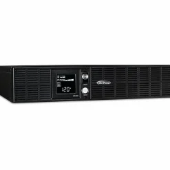 CyberPower OR1500LCDRT2U Smart App LCD UPS Systems - 1500VA/900W, 120 VAC, NEMA 5-15P, 2U, Rack/Tower, 8 Outlets, LCD, $300000 CEG- OR1500LCDRT2U
