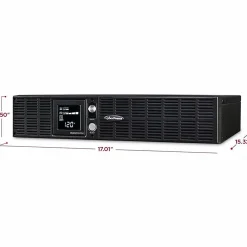 CyberPower OR2200PFCRT2U PFC Sinewave UPS Systems - 2000VA/1540W, 120 VAC, NEMA 5-20P, 2U, Rack/Tower, Sine Wave, 8 Outlets, LCD- OR2200PFCRT2U