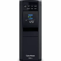 CyberPower PFC SineWave Series CP1350PFCLCD 10-Outlet Uninterruptible Power Supply, 1,350VA/810 Watts