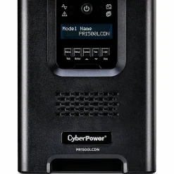 CyberPower PR1500LCDN Smart App Sinewave UPS Systems - 1500VA/1500W, 120 VAC, NEMA 5-15P, Mini-Tower, Sine Wave, 8 Outlets, LCD- PR1500LCDN