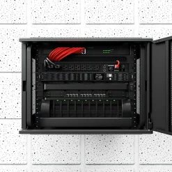 CyberPower PR500LCDRT1U Smart App Sinewave UPS Systems - 500VA/400W, 120 VAC, NEMA 5-15P, 1U, Rack/Tower, Sine Wave, 7 Outlets, LCD- PR500LCDRT1U