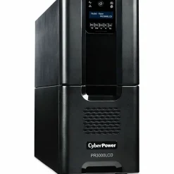 CyberPower PR3000LCD Smart App Sinewave UPS Systems - 3000VA/2700W, 120 VAC, NEMA L5-30P, Tower, Sine Wave, 10 Outlets, LCD, $375000 CEG- PR3000LCD
