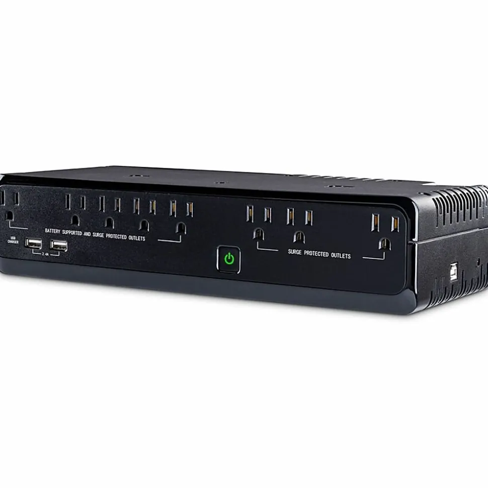 CyberPower SL700U Standby UPS Systems - 700VA/370W, 120 VAC, NEMA 5-15P, Compact, 8 Outlets, PowerPanel® Personal, $100000 CEG, 3YR Warranty