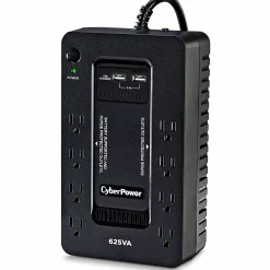 CyberPower ST625U Standby UPS Systems - 625VA/360W, 120 VAC, NEMA 5-15P, Compact, 8 Outlets, PowerPanel® Personal, $100000 CEG, 3YR Warranty