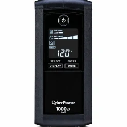 CyberPower® Uninterruptible 600-Watt 9-Outlet Power Supply, CP1000AVRLCD