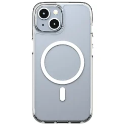 Cygnett AeroMag MagSafe-Compatible Protective Case For iPhone 15, Clear, CY4578CPAEG
