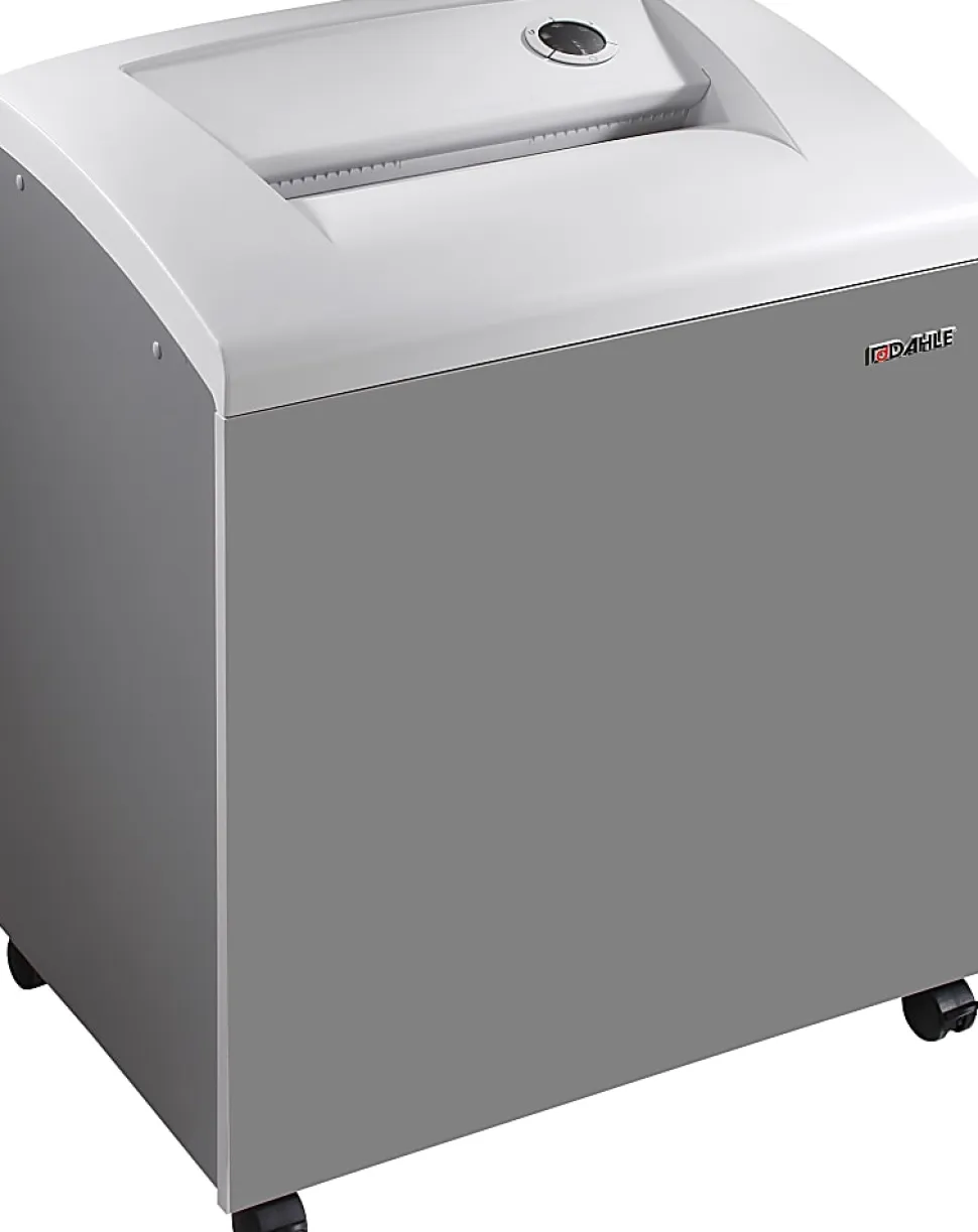 Dahle 40534 10-Sheet Cross-Cut High-Security Shredder, Gray