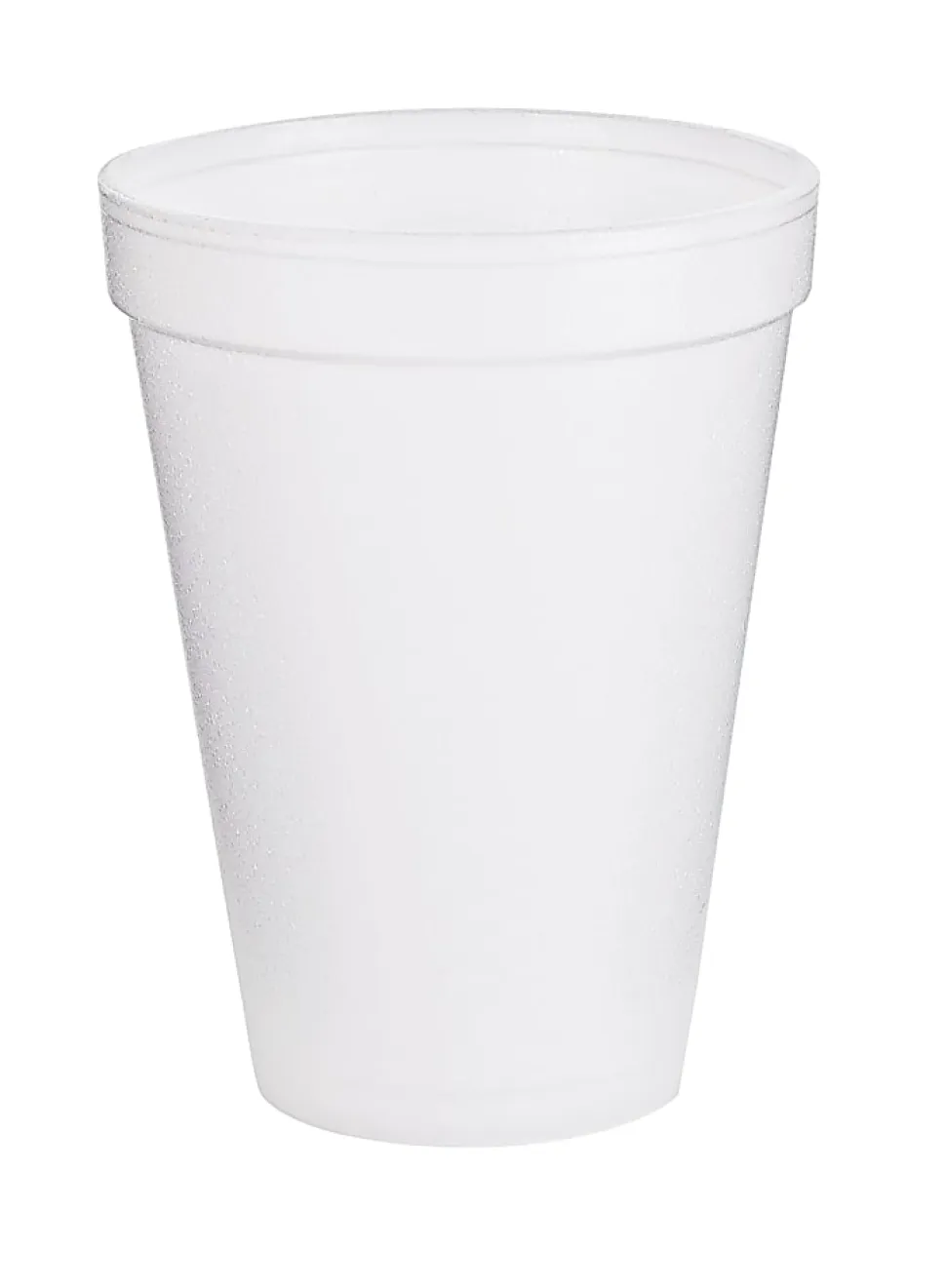 Dart® Insulated Foam Drinking Cups, White, 12 Oz, Box Of 1,000, DCC12J16